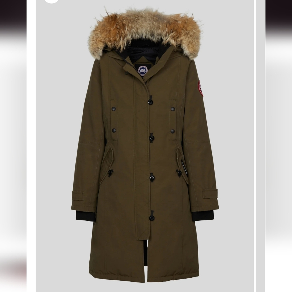 🫒 Canada Gooose Parka with Fur Hood